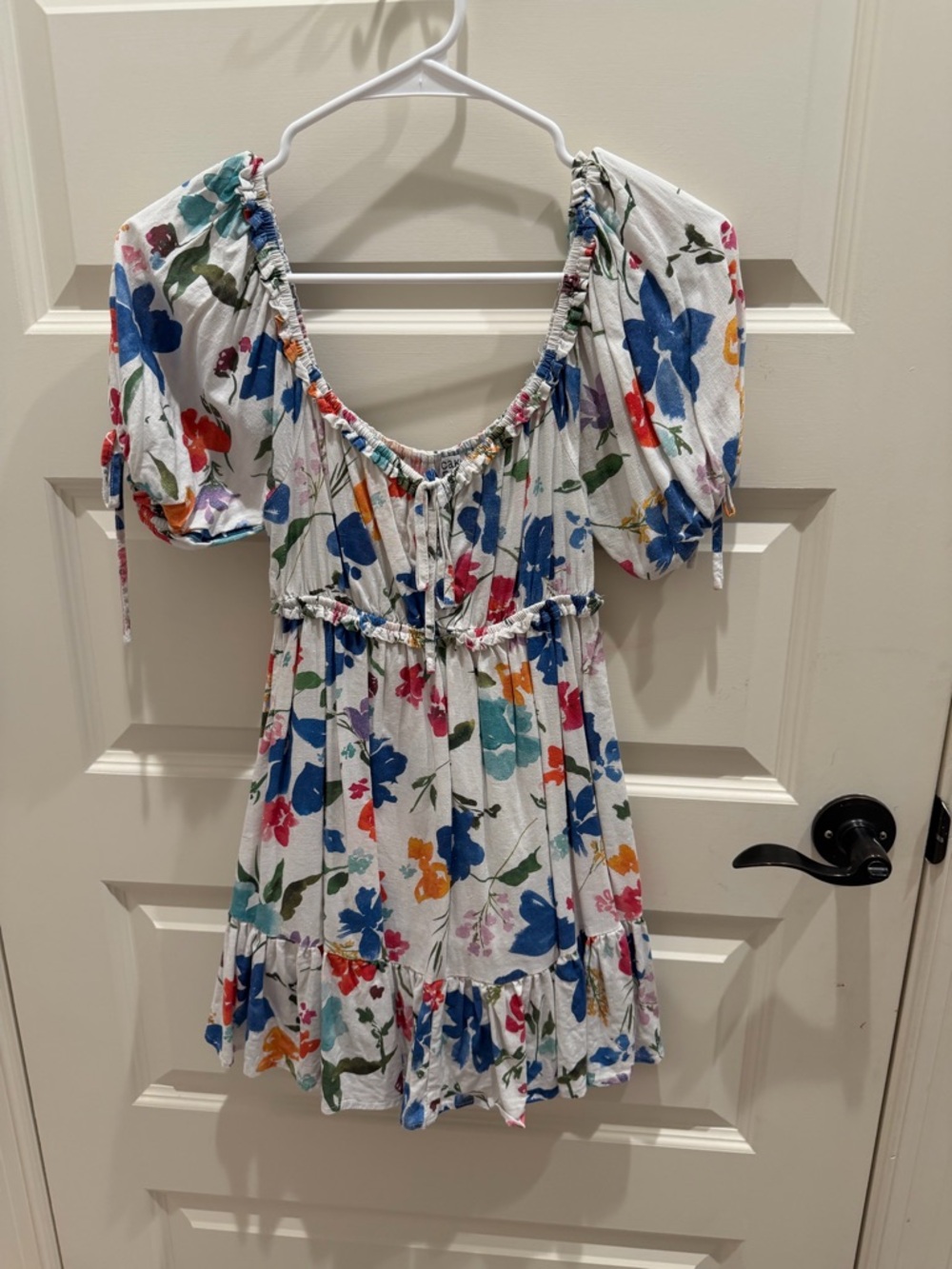 Cake for dinner floral mini dress